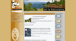 Desktop Screenshot of memorial-vercors.fr